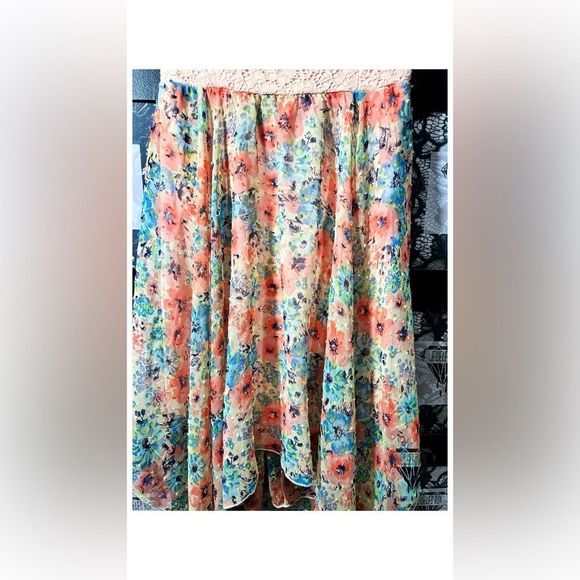 Xhilaration Blush Mermaid Dress - Picture 12 of 15